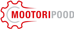 Mootoripood logo tumedal taustal