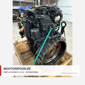 FPT F5BFL413G B001 3.4 16V – uusi täydellinen moottori