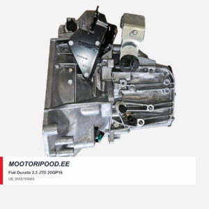 Fiat Ducato 2.3 JTD 20GP16 – uusi 6-vaihteinen manuaalivaihteisto, välityssuhde 13/68