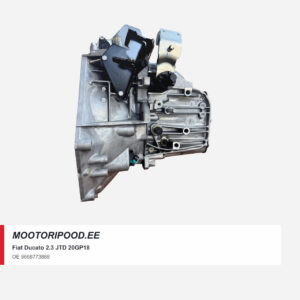 Fiat Ducato 2.3 JTD 20GP18 – uusi 6-vaihteinen manuaalivaihteisto, välityssuhde 15/74